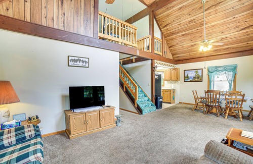 Germfask House | Germfask Home w/Fire Pit, Grill & Yard Games!