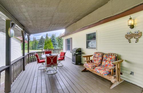 Germfask House | Germfask Home with Fire Pit, Grill and Yard Games!