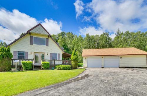 Germfask House | Germfask Home with Fire Pit, Grill and Yard Games!