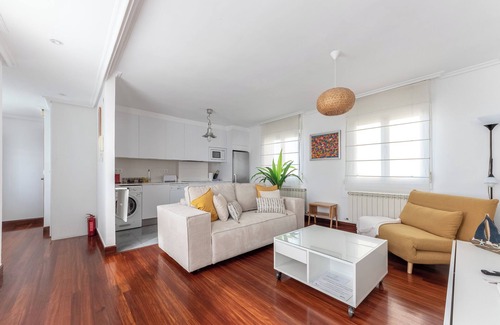 Algorta Apartment | Getxo Beach Penthouse, just 15 minutes from Bilbao