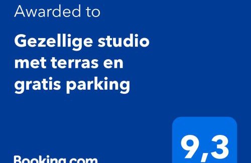 Oudenaarde Apartment | Gezellige studio met terras en gratis parking