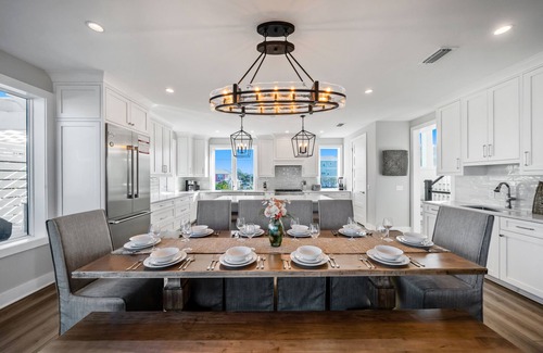 Port St. Joe House | Ginger Snap: 5 BR Beachfront Home- Elevated Pool, Pet Friendly, Sleeps 20!