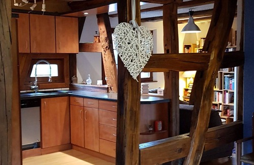 Langensoultzbach House | GITE AU PETIT RUISSEAU-4 PERS ETAGE-COMBLES DS BELLE MAISON ALSAC.4nuitées mini