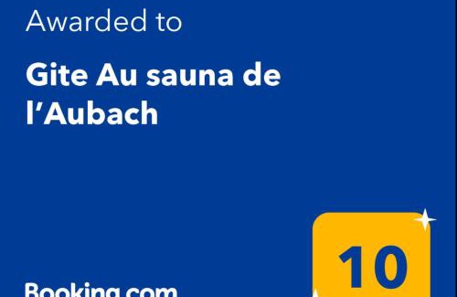 Scherwiller House | Gite Au sauna de l’Aubach