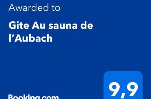 Scherwiller House | Gite Au sauna de l’Aubach