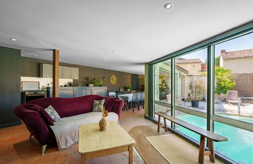 Doue-en-Anjou House | Gite Lunaben - Grande maison avec piscine