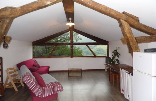Riverenert Ski Chalet | Gites des Pics: the Black Pic - panoramic view