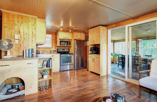 Saint-Michel-des-Saints House | Glamping chalet on campsite Boat Lac Naviguable