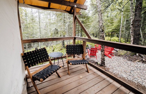 Beaver Bay RV Rental | Glamping Tent on the North Shore!