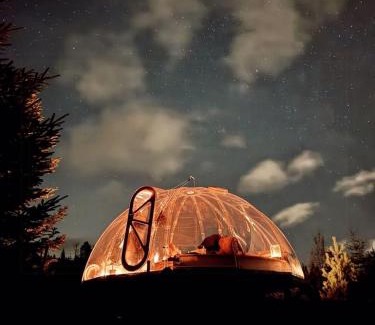 Hole Municipality House | Glass Igloo With Panoramic Views In Åsbygda