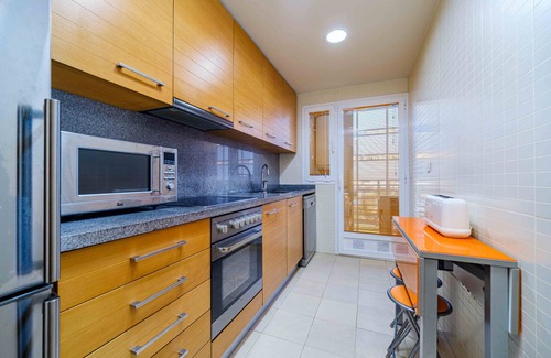 Platja de l'Arenal Apartment | Golden Gardens Zen Apartment IV Javea Arenal with Terrace, AC, and shared Pool