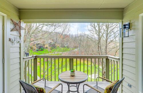 Mountain Air Apartment | Golf Course Views Condo in Blue Ridge Mountains!