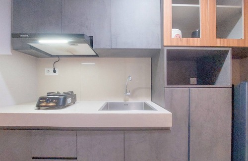 Pondok Aren Apartment | Good Deal And Homey 1Br (Without Living Room) Bintaro Embarcadero Apartment