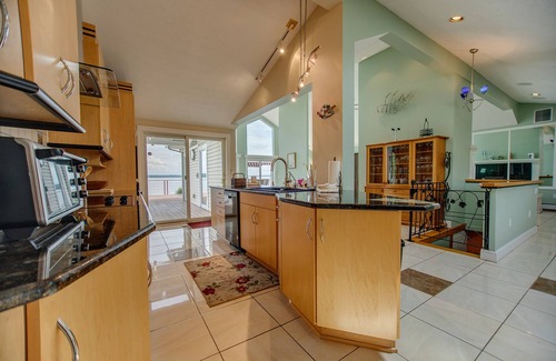 Town of Varick House | Goose House: spacious lake home with heated pool, game room, private beach on Cayuga lake