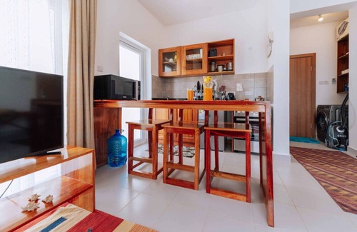 Tunguu Condo | Gorgeous 1-bedroom garden apartment in Fumba Town