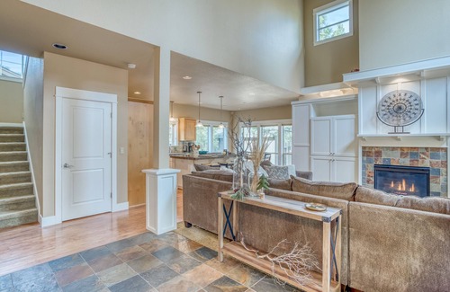 RiverWild House | Gorgeous Home with Mt. Bachelor Village Amenities Perched Above Deschutes!