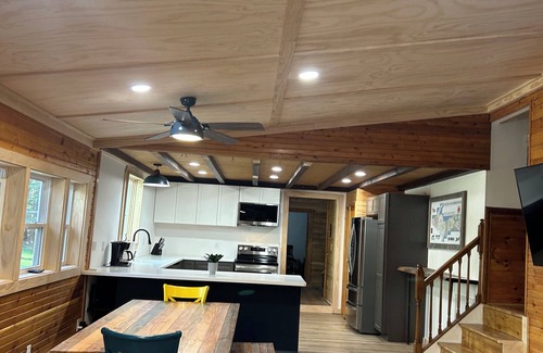 Brimley Cottage | Gorgeous Remodeled 4Bed/2Bath Retreat with Private Trail to Lake Superior Beach!