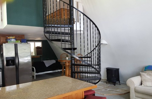 Newport House | Gorgeous Sacheen Lake Villa with Panoramic views of lake from deck w/hot tub!