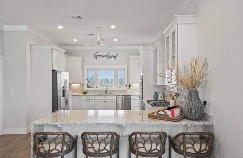 Port St. Joe House | Graceland: Beachfront Home- Last Home on the Cape, Designer Interior, Sleeps 11!