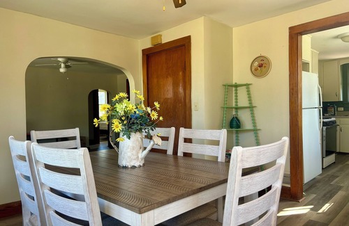 Hillman House | Gram’s House is a Village of Hillman home with Emerick Park views!