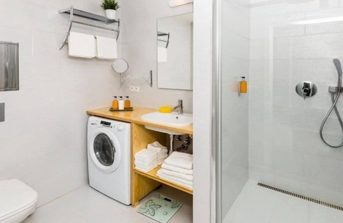 Vrsovice Apartment | Grand Apartment, shower - Room Only