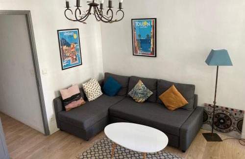 Le Mourillon Apartment | Grand T2 43m2 plages du Mourillon