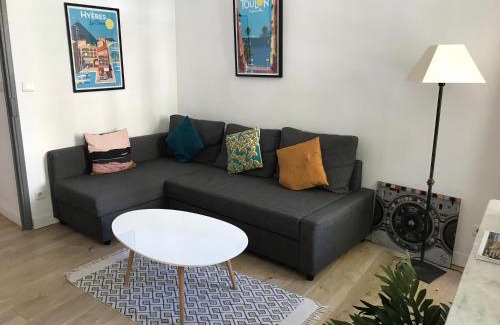 Le Mourillon Apartment | Grand T2 43m2 plages du Mourillon