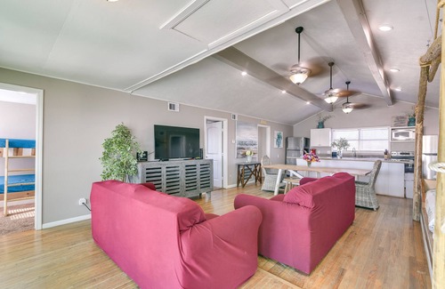 Surfside Beach House | Great for Groups: Oceanfront Surfside Beach Home!