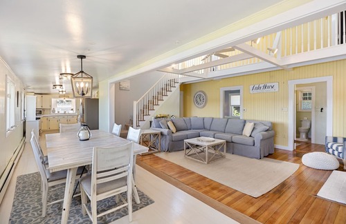 West Wareham House | Great Herring Pond -Waterfront home with private dock near beaches and Cape Cod