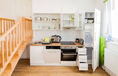 Innenstadt Apartment | Great large vacation apartment with 7 bedrooms, 2 eat-in kitchens, 19 beds, 4 bathrooms