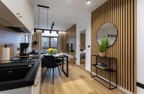 Szklarska Poreba Apartment | Green Park Resort D9- z dostępem do basenu, sauny, jacuzzi, siłowni