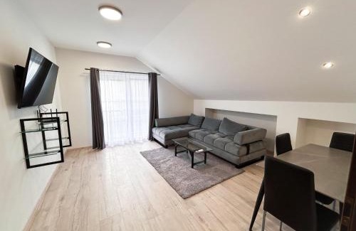 Hlohovec Apartment | Grey Apartment Hlohovec
