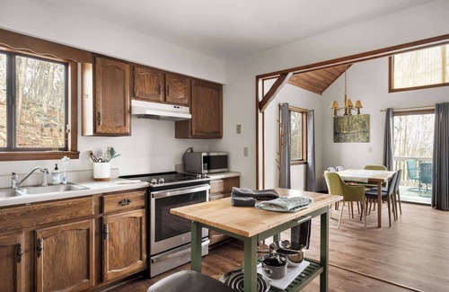 Berkeley Springs Cabin | Grill, Fire Pit, WiFi, Deck, Hammock, Games & Dogs