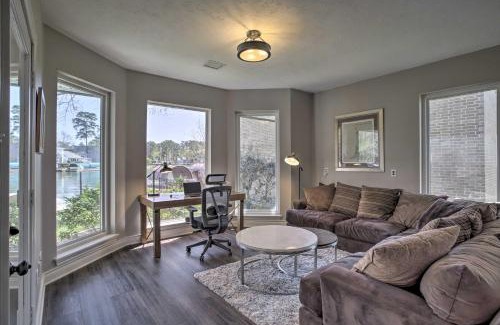Walden on Lake Conroe House | Grills and Boat Dock Comfy Cove on Lake Conroe