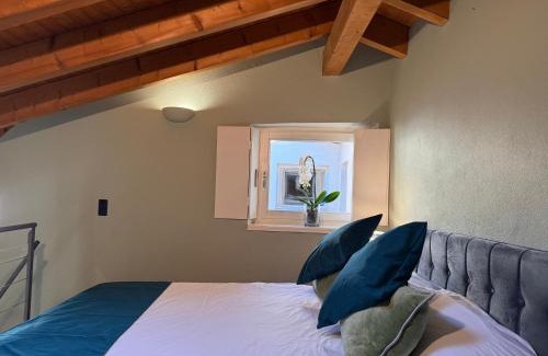 Morcote Apartment | Gritti Palace Morcote - Salvia - Loft by the lake with view of Morcote's church