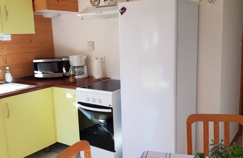 Tendon Ski Chalet | Ground floor apartment in Vosges chalet overlooking the valley.
