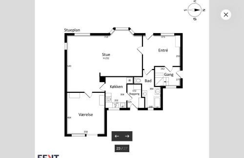 Hjørring Apartment | Ground floor apartment with washing machine
