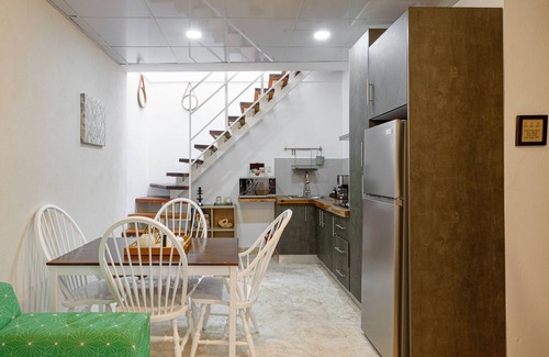 Ciudad Nueva Apartment | Guacanagarix 2-bdrm apt with ensuite baths, fully equipped kitchen and charm.