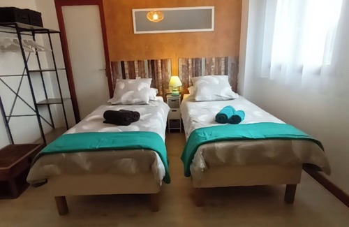 Saillenard Bed & Breakfast | Guest rooms upstairs. Breakfast included.