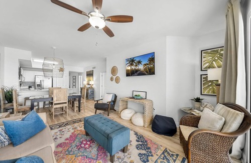 West Panama City Beach Condo | Gulf-Front Luxury | Private Balcony | Complimentary Beach Service