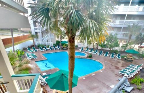 Galveston Apartment | GypSEA Blu Beach Condo Steps to the Beach