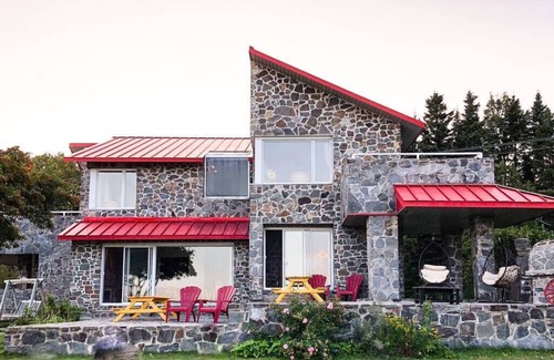 Isle aux Coudres Ski Chalet | Hôtel à la maison - Villa Rocca, vue sur le fleuve