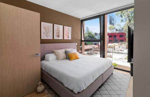 Escandon Apartment | H4U l Amplio apartamento de lujo 2 Hab + Terraza privada