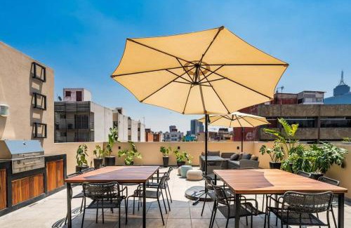 Escandon Apartment | H4U l Amplio apartamento de lujo 2 Hab + Terraza privada