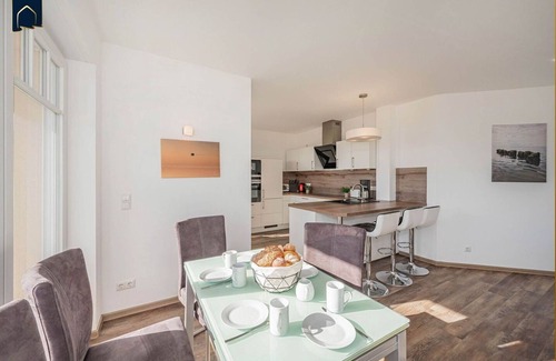 Ostvorpommern Apartment | Haffblick - Fantastic vacation apartment with an exceptional view of the lagoon