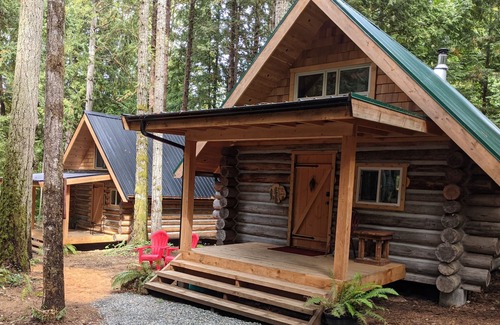 Regional District of Nanaimo Cabin | Hand built, pet friendly & nestled in the woods.