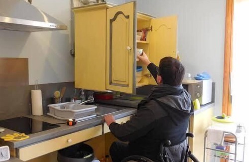 Lamalou-les-Bains Apartment | Handicap-approved P.M.R. studio rental in Lamalou les bains