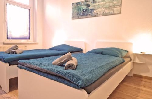 Gohlis-Mitte Apartment | HappySide Travel&Work #1 o WLAN o 6 Einzelbetten