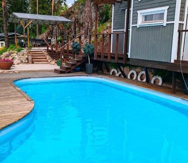 Tuusula Ski Chalet | Harjula-vierasmaja, sauna ja allas Tuusulassa