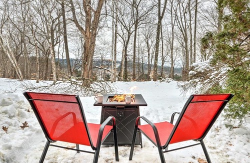 West Hartford House | Hartford Escape with Fire Pit about 3 Mi to Ski and Golf!